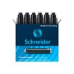4004675066015-Schneider - 6 Cartouches d'encre pastel - noir-Avant-0