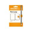 Leuchtturm1917 - Pen loop passant pour stylo autoadhésif - orange