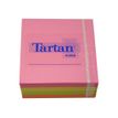 3134375462143-Notes repositionnables Tartan Néon - 76 x 76 mm - Lot de 6 blocs-Avant-0