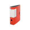 Leitz 180° Solid - Classeur à levier - Dos 82 mm - A4 - pour 500 feuilles - rouge