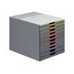 Durable Varicolor - Module de classement 10 tiroirs - multicolore