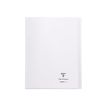 Clairefontaine Koverbook - Cahier polypro 24 x 32 cm - 48 pages - grands carreaux (Seyes) - transparent