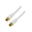 MCL Samar - câble HQ pour antenne satellite type F (M) - 2 m