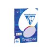 Clairefontaine Trophée - Papier couleur - A4 (210 x 297 mm) - 160 g/m² - Ramette de 50 feuilles - lilas