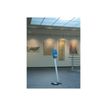 4005546403519-Durable Info Sign - Présentoir sur pied - support d'information A4-Angle gauche-4