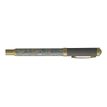 3219918242731-Enzo Varini Palazzo Maiolica - Stylo plume - fond beige motif argenté-Angle gauche-0