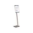 Durable Info Sign - Présentoir sur pied - support d'information A3