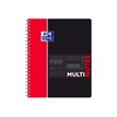 3020120134512-Oxford Etudiants - Cahier Multinotes A4+ (24 x 29,7 cm) - 160 pages - petits carreaux (5x5 mm) - avec 3 intercal-Avant-0