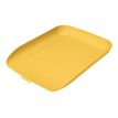 4002432124787-Leitz Cosy - Corbeille à courrier plastique - jaune-Angle droit-1