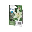 0400000592404-Epson T0592 Orchidée - cyan - cartouche d'encre originale-Angle droit-0