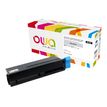 Cartouche laser compatible OKI 44574702 - noir - Owa K15664OW