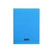 Calligraphe 8000 - Cahier polypro 24 x 32 cm - 96 pages - grands carreaux (Seyes) - bleu