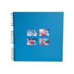 3130630151159-Exacompta Milano - Album photos 32 x 32 cm - 60 pages - bleu-Avant-0