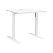 Bureau YES ! - 80 cm - Pieds ajustables - Blanc