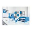 4002432100156-Leitz WOW pince agrafeuse - 15 feuilles - bleu métallique-Angle droit-1