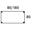 3253310163942-Bureau droit EXPRIM - L180 cm - Plateau imitation Hêtre - Pieds carbone--3