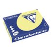 Clairefontaine Trophée - Papier couleur - A4 (210 x 297 mm) - 160 g/m² - Ramette de 250 feuilles - jonquille
