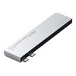 0810086360635-Satechi Pro Hub Slim - Hub 7 ports - USB-C x 2 - HDMI - pour Apple MacBook Air à partir de 201-Arrière-2