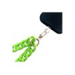 3701263523677-JAYM - Tour de cou fashion avec attache - 1.20m - vert pomme-Gros plan-0