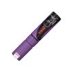 UNI CHALK - Marqueur craie - pointe biseau large - violet
