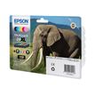 Epson 24XL Elephant - Pack de 6 - noir, cyan, magenta, jaune, cyan clair, magenta clair - cartouche d'encre originale