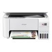 8715946684253-Epson EcoTank L3256 - imprimante multifonction jet d'encre couleur A4 - USB, Wi-Fi - blanc-Avant-1