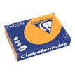 Clairefontaine Trophée - Papier couleur - A4 (210 x 297 mm) - 160 g/m² - Ramette de 250 feuilles - clémentine
