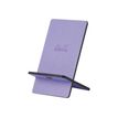 3037921944257-Rhodia - Socle pour téléphone portable - iris-Angle droit-0