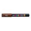 4902778654040-Posca - Marqueur peinture pointe extra fine - marron-Angle gauche-0