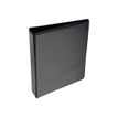 Exacompta Kreacover - Classeur à anneaux personnalisable - Dos 47 mm - A4 Maxi - pour 200 feuilles - noir - 3 pochettes extérieures