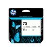 HP 70 - Pack de 2 - gris et activateur de brillance - cartouche d'encre originale (C9410A)