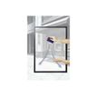 4005546507835-Durable Duraframe Poster Sun - Cadre d'affichage vitrostatique - A1 - noir-Avant-3