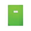 Oxford Strong Line - Protège cahier sans rabat - 24 x 32 cm - vert opaque
