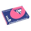 Clairefontaine Trophée - Papier couleur - A3 (297 x 420 mm) - 80 g/m² - Ramette de 500 feuilles - rose fuchsia