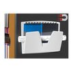 3462151703617-CEP ReCeption - Corbeille murale magnétique - gris clair-Angle gauche-1