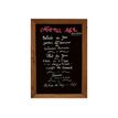 3660412027889-Promocome - Cadre mural bois fond ardoise - 40 x 53 cm-Avant-0