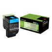 Lexmark 802S - cyan - cartouche laser d'origine
