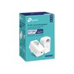 6935364089115-TP-Link TL-PA7017P KIT - haut débit CPL avec prise gigogne-Angle gauche-4