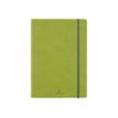 3664447153148-Oberthur Balthazar - Carnet de notes souple A5 - ligné - 200 pages - kaki-Avant-0