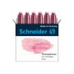 Schneider - 6 Cartouches d'encre pastel - rose