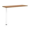 3483600722690-Retour direct pour bureau YES ! - L100 x H74 x P45 - Pied fixe - Merisier-Angle gauche-0