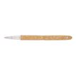3664447130651-Oberthur Lagos - stylo à bille sable - noir-Angle gauche-0