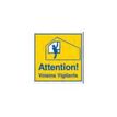 Pickup - Pictogramme - Attention Voisins vigilants - 150 x 150 mm