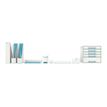 4002432113606-Leitz WOW Dual Colour - Corbeille à courrier blanc/bleu -Avant-3