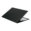 L'Agenda Moderne Satiny - Sous-main à rabat - 56 x 38 cm - noir - Quo Vadis