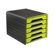 CEP Gloss - Module de classement 5 tiroirs - blanc/violet