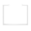 0404000122654-Bureau droit LOFTER - L120 cm - Plateau imitation chêne clair - pied Blanc--2