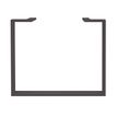 0404000123583-Bureau compact LOFTER - L180 cm - Retour à gauche - Plateau imitation Erable - pied Carbone - (pied de renfort obligatoire à rajou--3