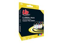 Cartouche compatible Canon PGI-2500XL - pack de 4 - noir, cyan, magenta, jaune - Uprint