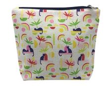 Kiub Chats Pop - Pochette trousse de maquillage - blanc coco